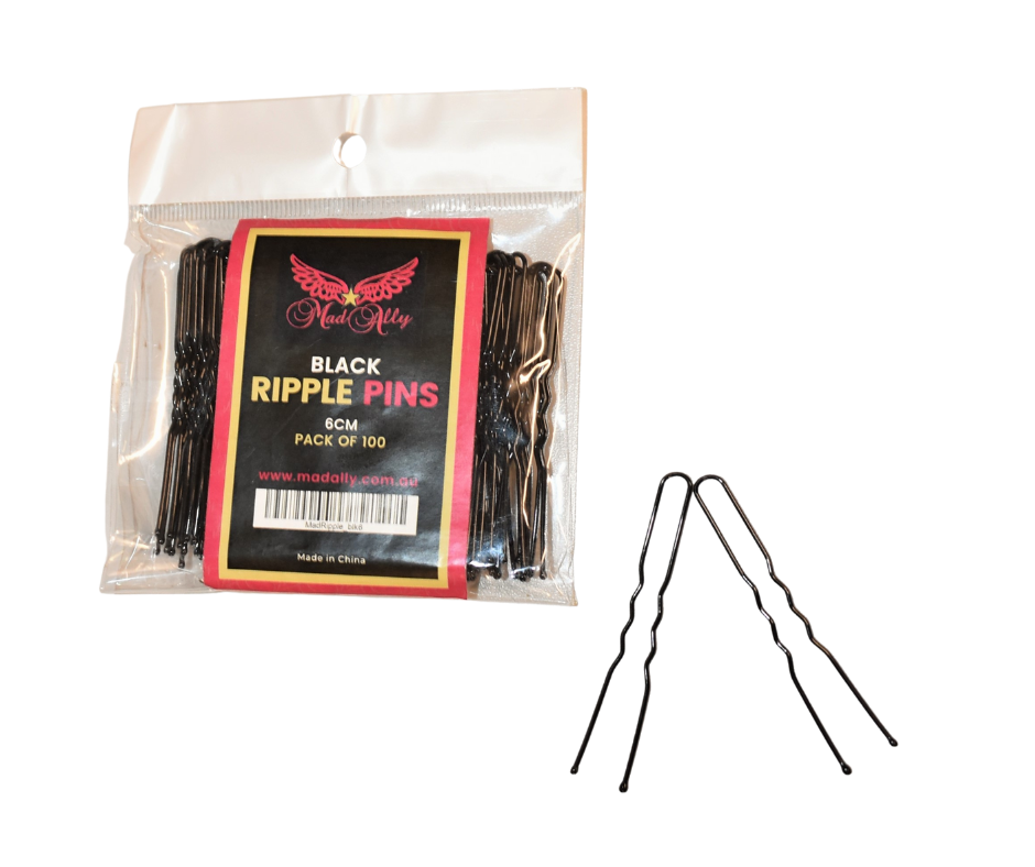 Mad Ally Ripple Pins 100 pack (6cm)