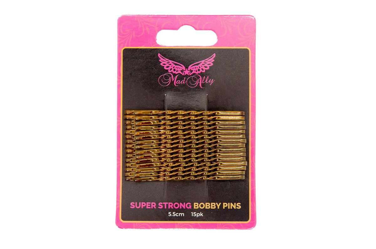 Mad Ally Super Strong Bobby Pins 15 pack